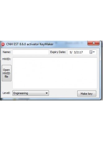 CNH EST 8.6 activator keymaker Engineering for CNH EST 8.6 new activator